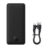 Baseus Airpow 10000 mAh, 20W, fekete power bank Baseus Airpow 10000 mAh, 20W, fekete power bank