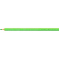 Faber-Castell Grip háromszögletű neon zöld színes ceruza