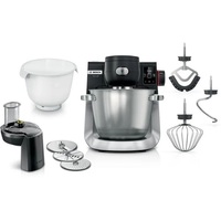 Bosch MUMS6ZS23D MUM Serie6 1600W, 5,5L, fekete-inox konyhai robotgép Bosch MUMS6ZS23D MUM Serie6 1600W, 5,5L, fekete-inox konyhai robotgép