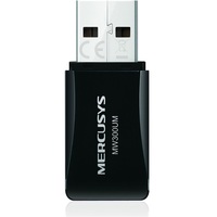 Mercusys MW300UM 300Mbps vezeték nélküli fekete USB adapter Mercusys MW300UM 300Mbps vezeték nélküli fekete USB adapter