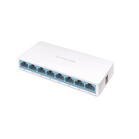 Mercusys MS108 8 portos 10/100 Mbps nem menedzselhető fehér asztali switch Mercusys MS108 8 portos 10/100 Mbps nem menedzselhető fehér asztali switch