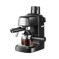 TOO CM-800-B Eszpresszó kávéfőző tejhabosítóval és kávékiöntővel, 3,5 bar, 800W, fekete-rozsdamentes TOO CM-800-B Eszpresszó kávéfőző tejhabosítóval és kávékiöntővel, 3,5 bar, 800W, fekete-rozsdamentes