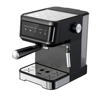 TOO CM-850-B Eszpresszó kávéfőző tejhabosítóval, érintő kapcsolókkal, 20 bar, 850W, fekete-rozsdamentes TOO CM-850-B Eszpresszó kávéfőző tejhabosítóval, érintő kapcsolókkal, 20 bar, 850W, fekete-rozsdamentes