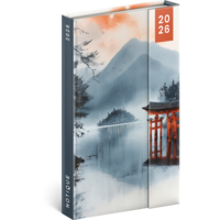 Realsystem 2026 Japan 5414 13x21 cm gumipántos agenda/notesz Realsystem 2026 Japan 5414 13x21 cm gumipántos agenda/notesz