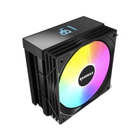 RAIDMAX AM1204B ARGB 120mm fekete hőfok kijelzős processzor hűtő RAIDMAX AM1204B ARGB 120mm fekete hőfok kijelzős processzor hűtő