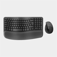 Logitech Wave Keys + Lift combo US vezeték nélküli grafitszürke billentyűzet és egér Logitech Wave Keys + Lift combo US vezeték nélküli grafitszürke billentyűzet és egér