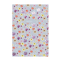 Kalendart 404 Notes found C167N A5 Flowers Blue élfestett jegyzetfüzet