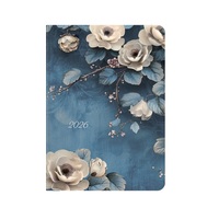 Kalendart Joy 2026 J022 B6 Fehér Rózsa napi beosztású határidőnapló Kalendart Joy 2026 J022 B6 Fehér Rózsa napi beosztású határidőnapló