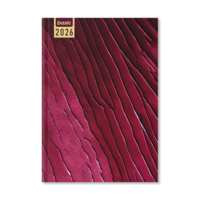 Period Basic Purple 2026 A5 napi beosztású határidőnapló Period Basic Purple 2026 A5 napi beosztású határidőnapló