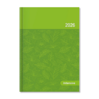 Period Intensive 2026 A5 napi beosztású zöld lakk határidőnapló Period Intensive 2026 A5 napi beosztású zöld lakk határidőnapló