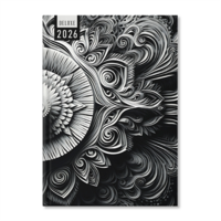 Period Deluxe Rosetta 2026 A5 napi beosztású határidőnapló Period Deluxe Rosetta 2026 A5 napi beosztású határidőnapló