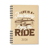 Period Eco Ride 2026 A5 heti beosztású spirálos határidőnapló Period Eco Ride 2026 A5 heti beosztású spirálos határidőnapló