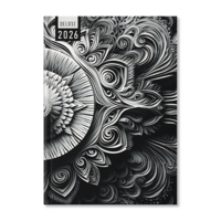 Period Deluxe Rosetta 2026 B6 heti beosztású határidőnapló Period Deluxe Rosetta 2026 B6 heti beosztású határidőnapló