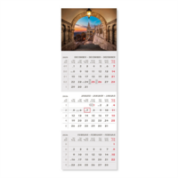 PD Csodálatos Város 2026 30x68 cm speditőrnaptár