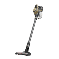 TOO-CVC-X5 Pro-BG fekete-arany akkumulátoros álló porszívó 250W BLDC, 23kPa, 0,8 liter, elektromos kefe, Self standing