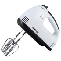 Hausberg HB-4112NG 250W-os fehér-fekete réz motorral, 7 sebességes kézimixer Hausberg HB-4112NG 250W-os fehér-fekete réz motorral, 7 sebességes kézimixer