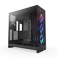NZXT H9 Flow RGB 2025 fekete (táp nélküli) ablakos ATX ház NZXT H9 Flow RGB 2025 fekete (táp nélküli) ablakos ATX ház