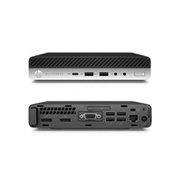 HP EliteDesk 800 G4 Micro/i5-8500T/16GB/256GB/Win Pro COA/fekete asztali számítógép (Használt A+) HP EliteDesk 800 G4 Micro/i5-8500T/16GB/256GB/Win Pro COA/fekete asztali számítógép (Használt A+)