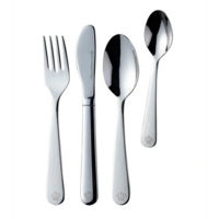 Royal Van Kempen & Begeer 4db-os prémium gyermek fém étkészlet Royal Van Kempen & Begeer 4db-os prémium gyermek fém étkészlet