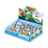 Deli Rovarok, 6 féle modell,  építőjáték tojásban