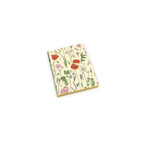 Kartos Summer Flowers 1 db A6 arany élfestett füzet